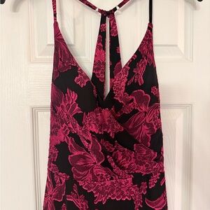 Azazie Atelier Black and Pink Dress